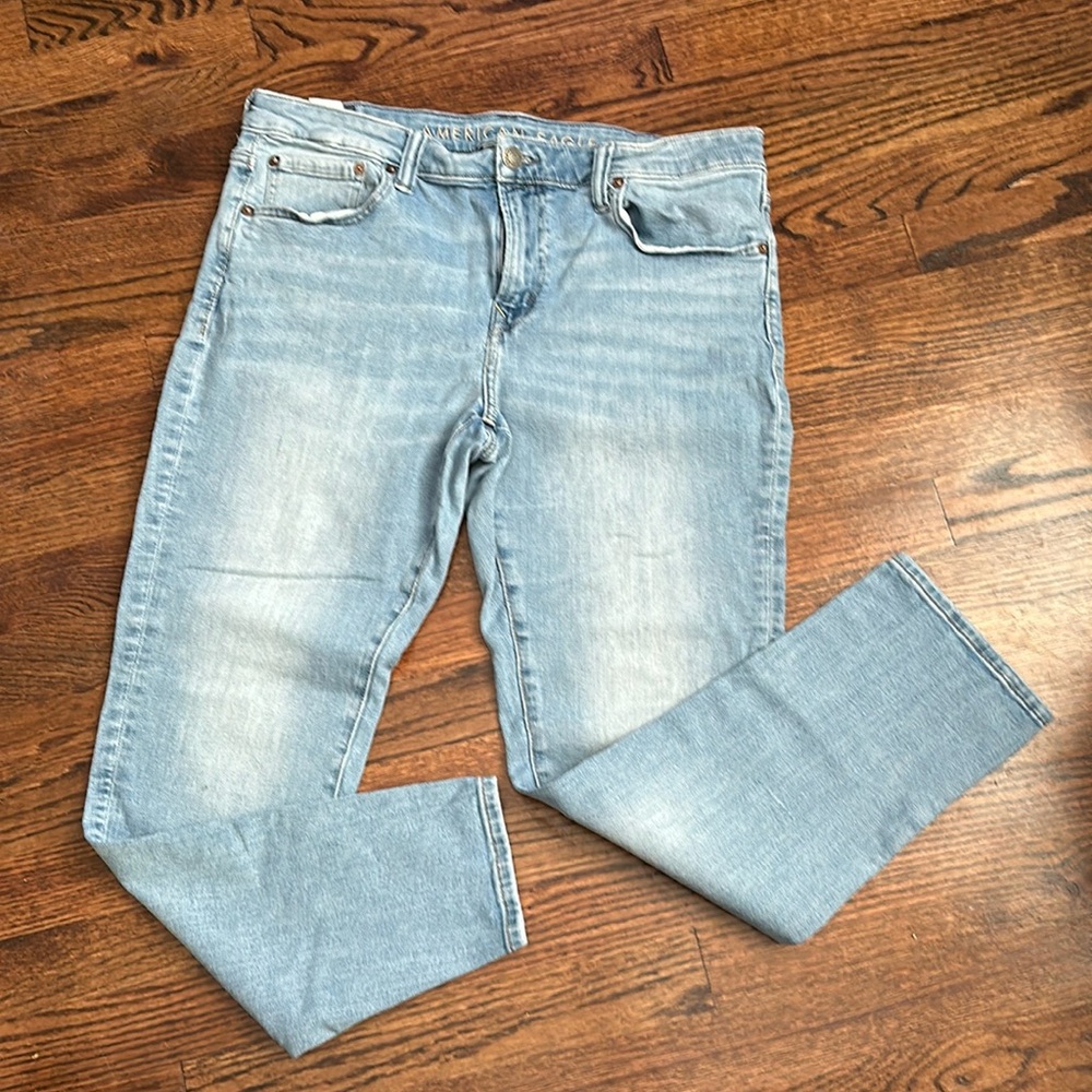 American Eagle Next Level Flex light wash denim 36 x 30